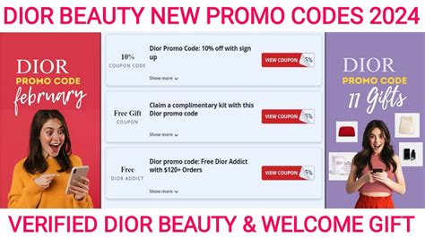 dior promo codes may 2024|dior lipstick promo code.